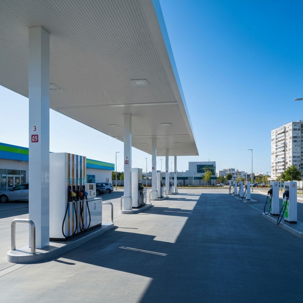 Forecourt installation